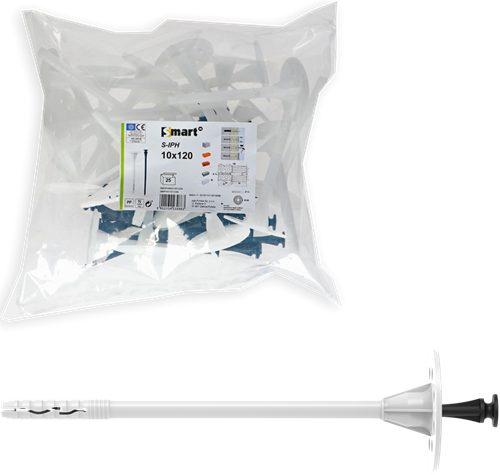 Pgb-europa smart | iso smart s-iph Kunststoffnagel 10x140 | 25 Stück - sm0iphn001001404