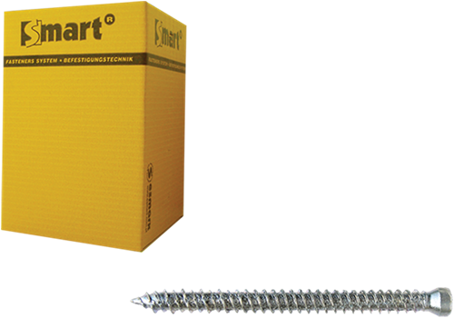 Pgb-europa smart | Rahmenschraube ck-t30 ø 7,50x112 zn | 100 Stück sm0wsc0010751123