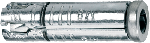 Pgb-europa smart | metallkeilbolzenhülse pfg es m6x40 zn | 4 Stück sm000h001060040h