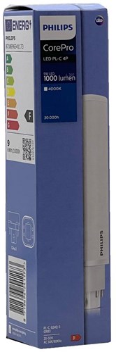 Philips corepro LED plc 9w 840 4-polig 4000k 950lm | 10 Stk