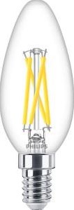 Philips LED-Kerze E14 2,5–25 W, Filament, klar, warm leuchtend, Blisterpackung – 5100304
