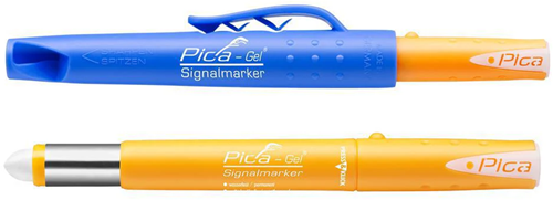 Bild eines 8080 Gel-Signalmarkers | weiß - pi8080