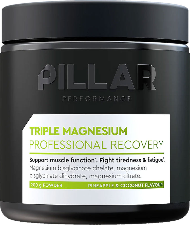 Pillar Performance Triple Magnesium Pulver 200g | Ananas-Kokosnuss