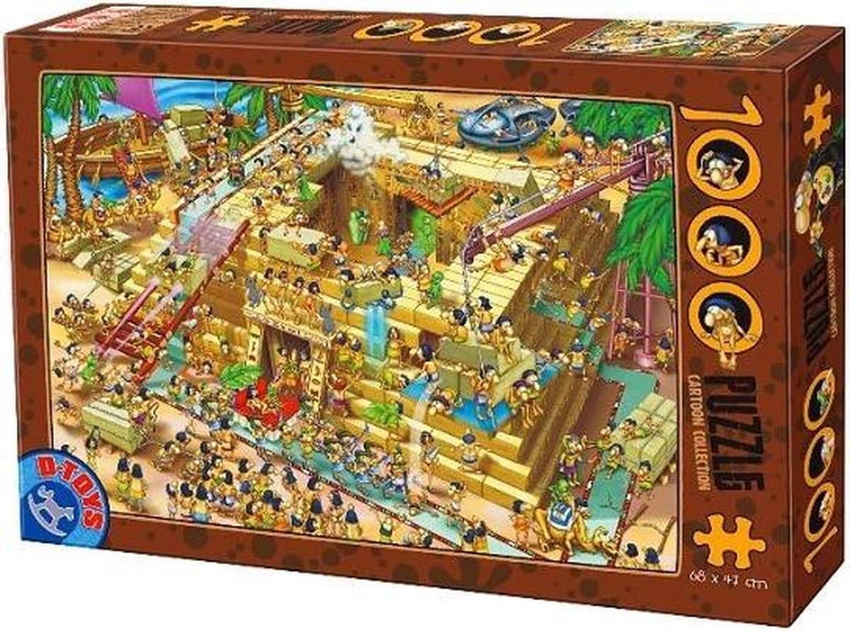 D-Toys Puzzle-Cartoon der ägyptischen Pyramide 1000 Stücke