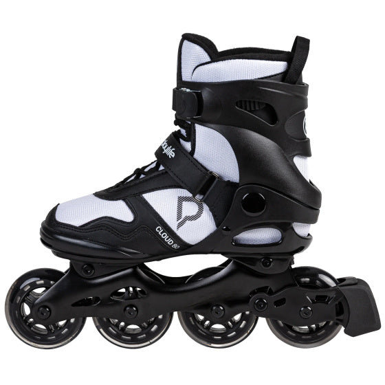 Playlife Cloud Fitness Inline Skates 82A Schwarz Weiß Größe 39