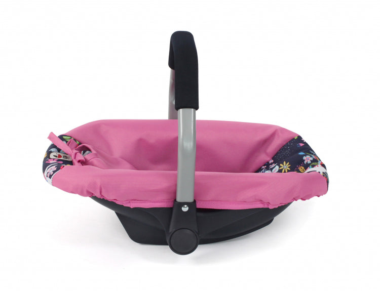 Bayer Chic Puppenautositz (Einhorn dunkelblau rosa)