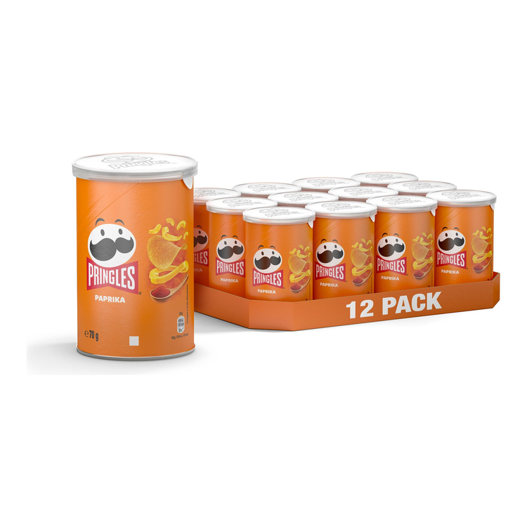 Pringles süßer Paprika (12x 70gr)