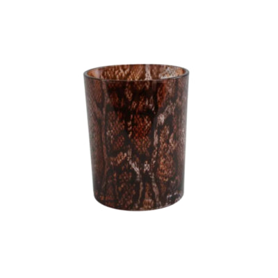 Countryfield Teelichthalter Kian L braun 12,5 cm | 12 Stück