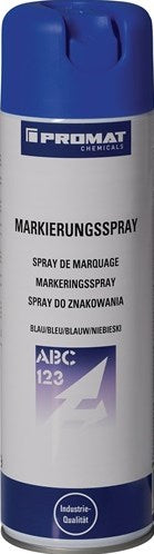 Promat tecwerk Markierungsspray | blau | 500ml | Sprühdose - 4000354081