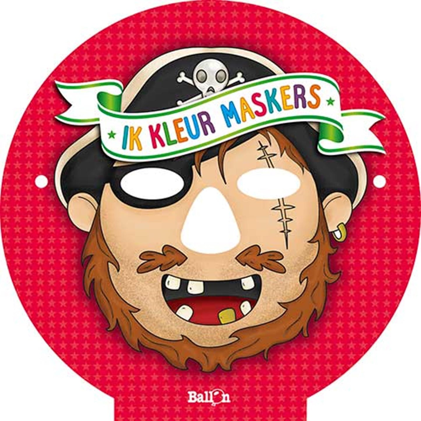Den Ballon färbe ich mit Masken - Fantasie
