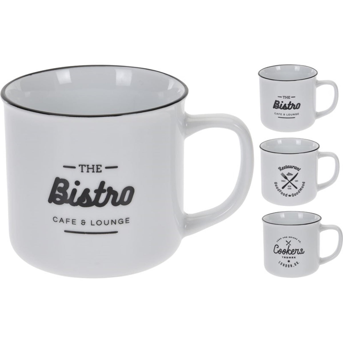 Ausgezeichnete Haushaltsware-Tasse aus Porzellan, 320 ml