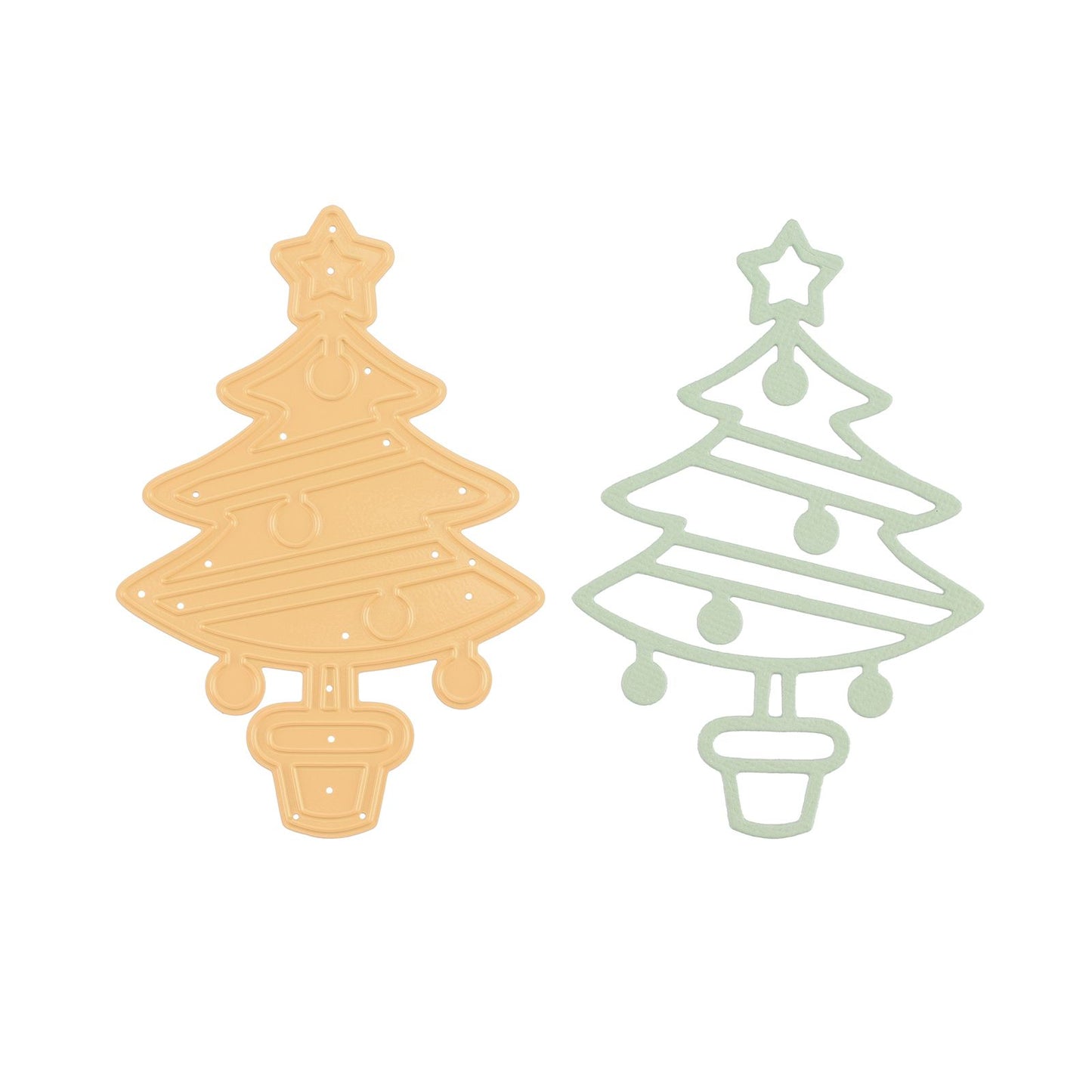 Nellies Wahl • Form des geschmückten Weihnachtsbaums