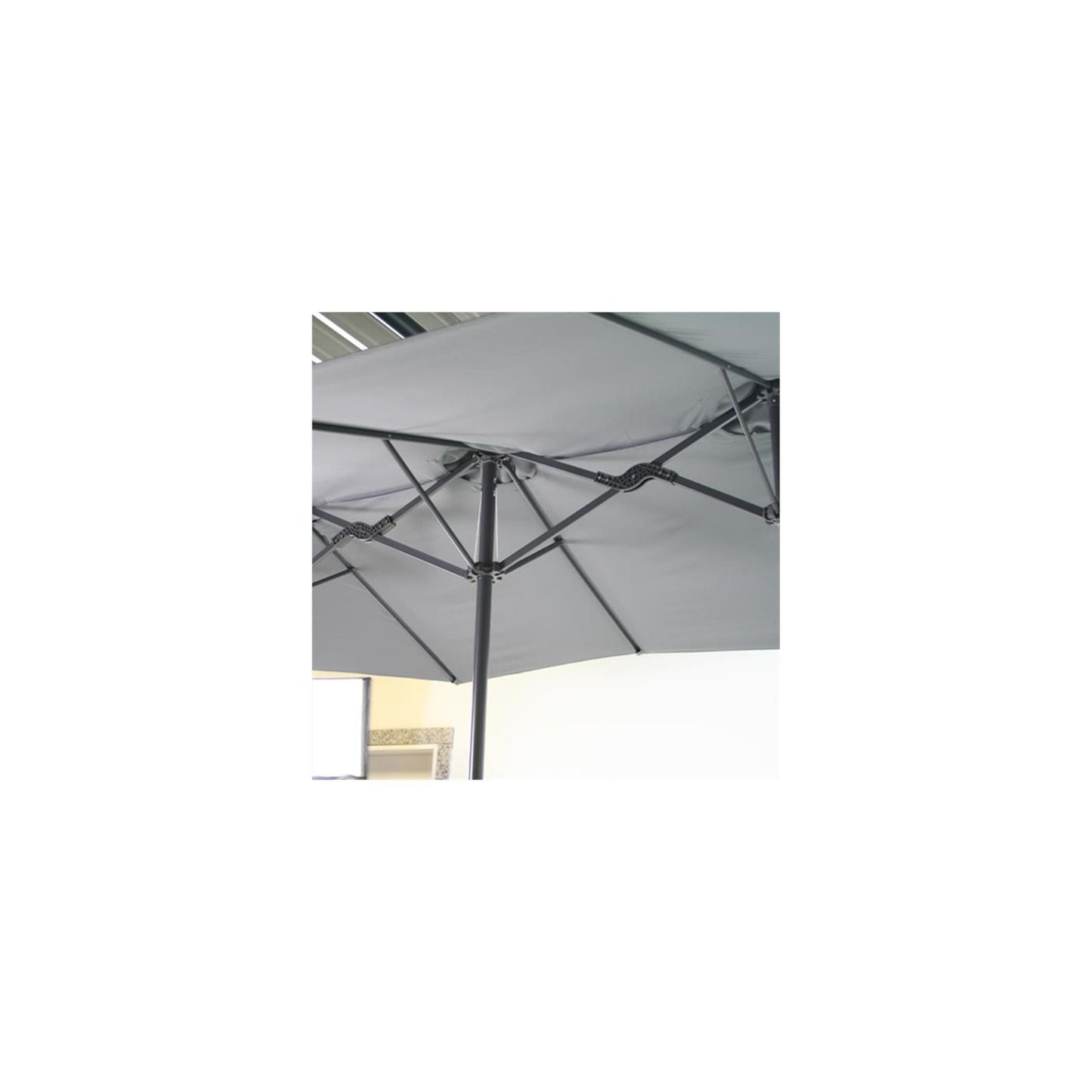 Sens Sonnenschirm Marbella 450x270cm Anthrazit