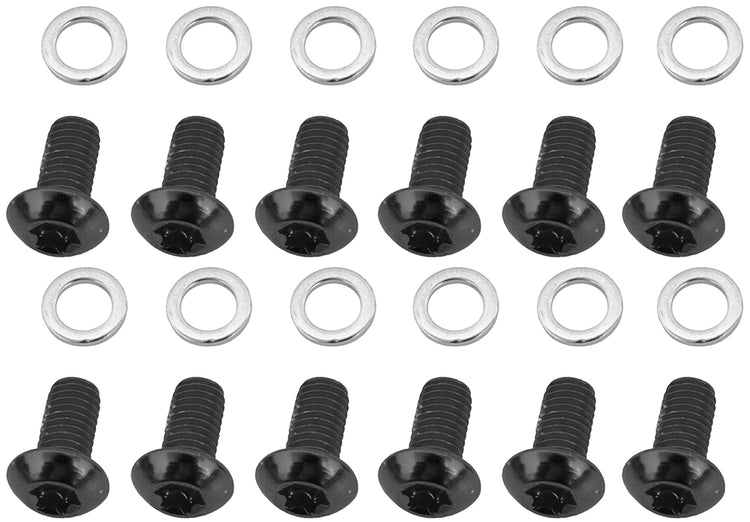 Quaxar Scheibenbremsschrauben 12er-Set | faul