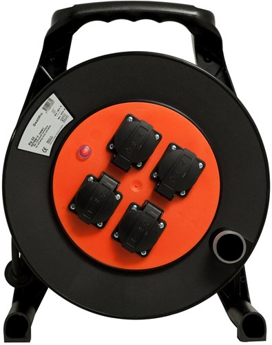 Qwattpro kabelhaspel big ez ra 40m 3g2,5 h07rn-f schwarz - 1311004 - 1311004