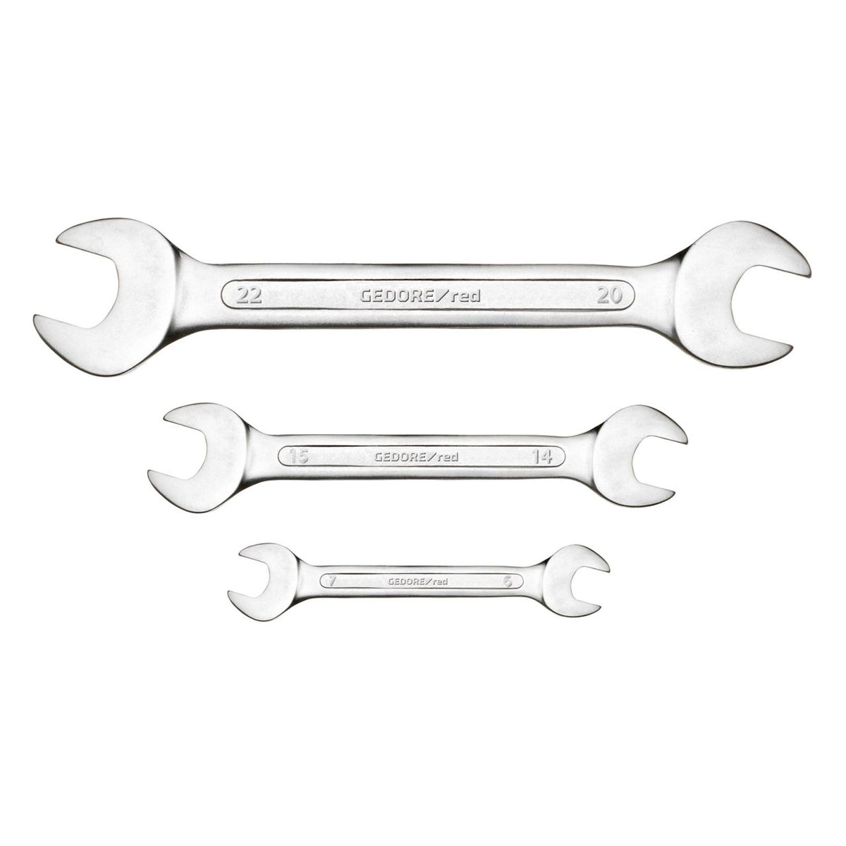 Gedore Red Double Sight Set SW 6-22 Lang 8-Stück