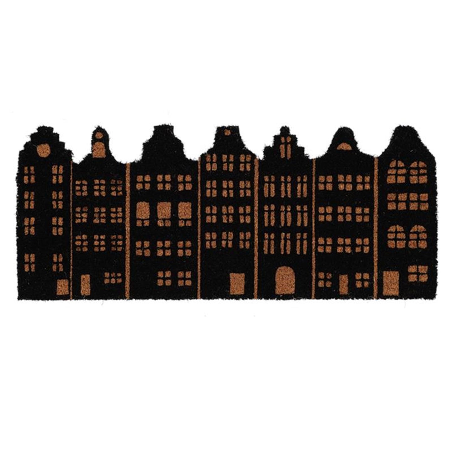 Esschert Design Fußmatte Grachtenhäuser