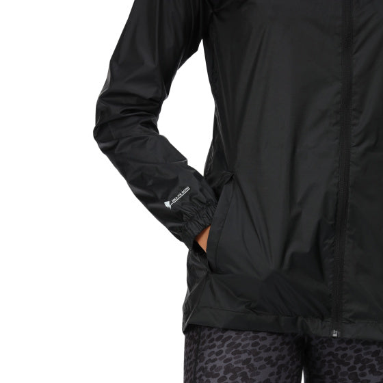 Regatta Pack-It III Regenjacke Damen schwarz Größe XXL