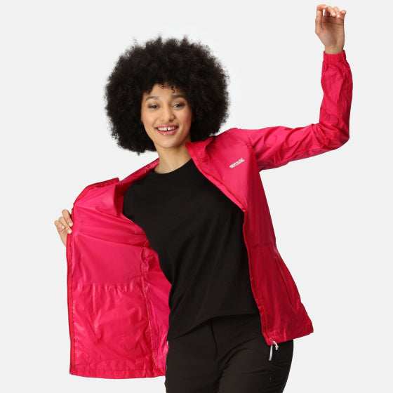 Regatta Pack it III Shell Jacke Damen rosa Größe M