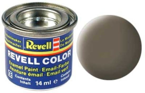 Revell E -Mail -Malen # 86 Kaki, Mat