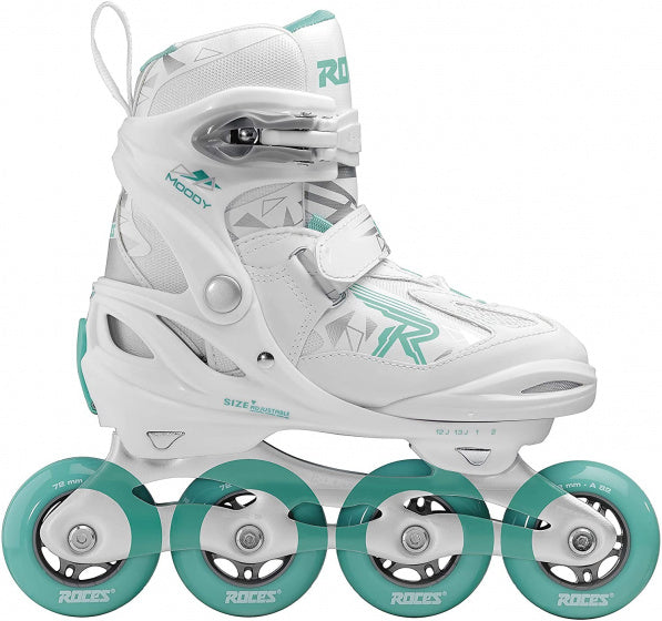 Roces Moody Tif Inlinkates White Mintgroen Größe 36-40