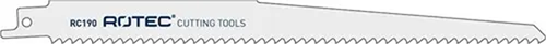 Rotec Säbelsägeblatt RC190 HCS 225 mm (5 Stück)