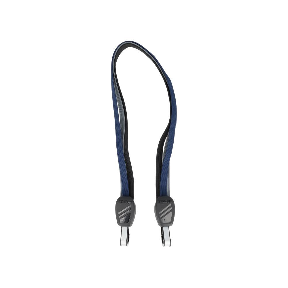 Simson Karabinerband 60cm schwarz blau anthrazit