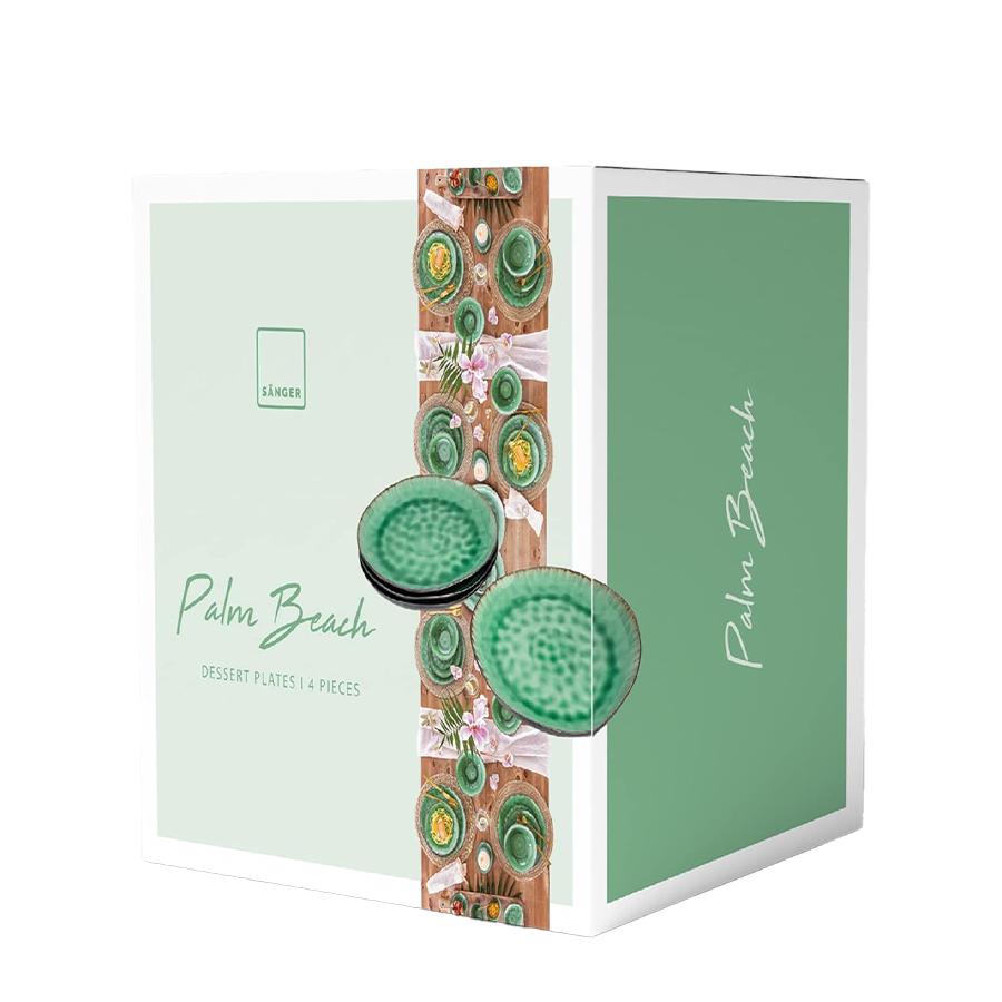 Sänger Dessertteller Palm Beach 4 Stück