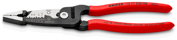 Knipex 13 71 200 me | multifunktionaler Elektrikerstab | metrische Drahtstärken