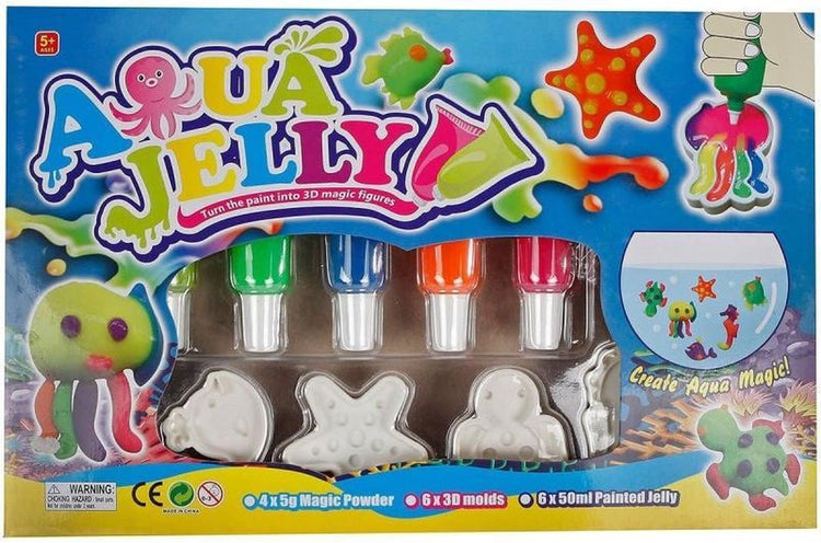 Bongers Toys Kids Globe machen Ihren eigenen 3D Sealife Junior Gelfer 16-Stück