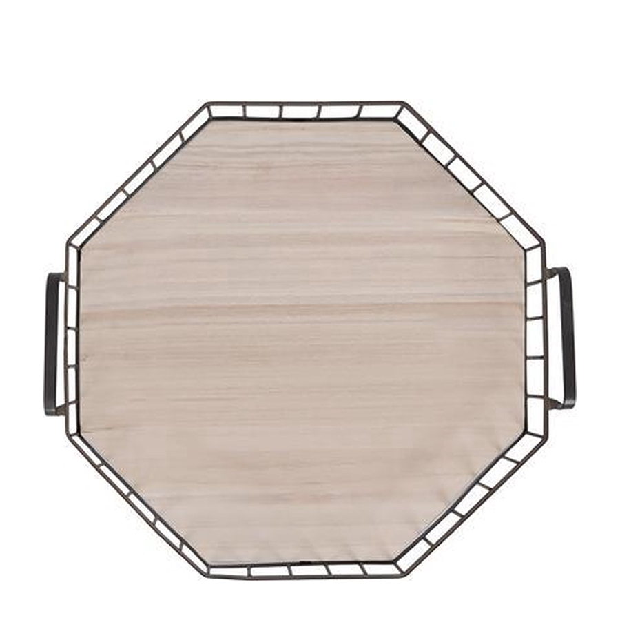 Senza Tablett sechseckig 37,5x37,5x12cm