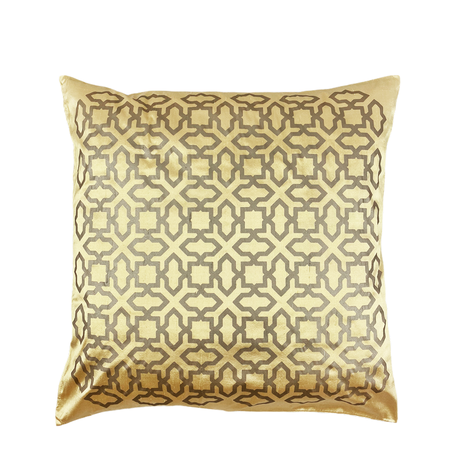 Seq Home Seidenkissenbezug goldbraun 45x45cm