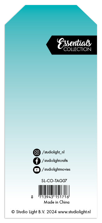 Studioleuchte • Etikettenblock für Verbrauchsmaterialien, groß