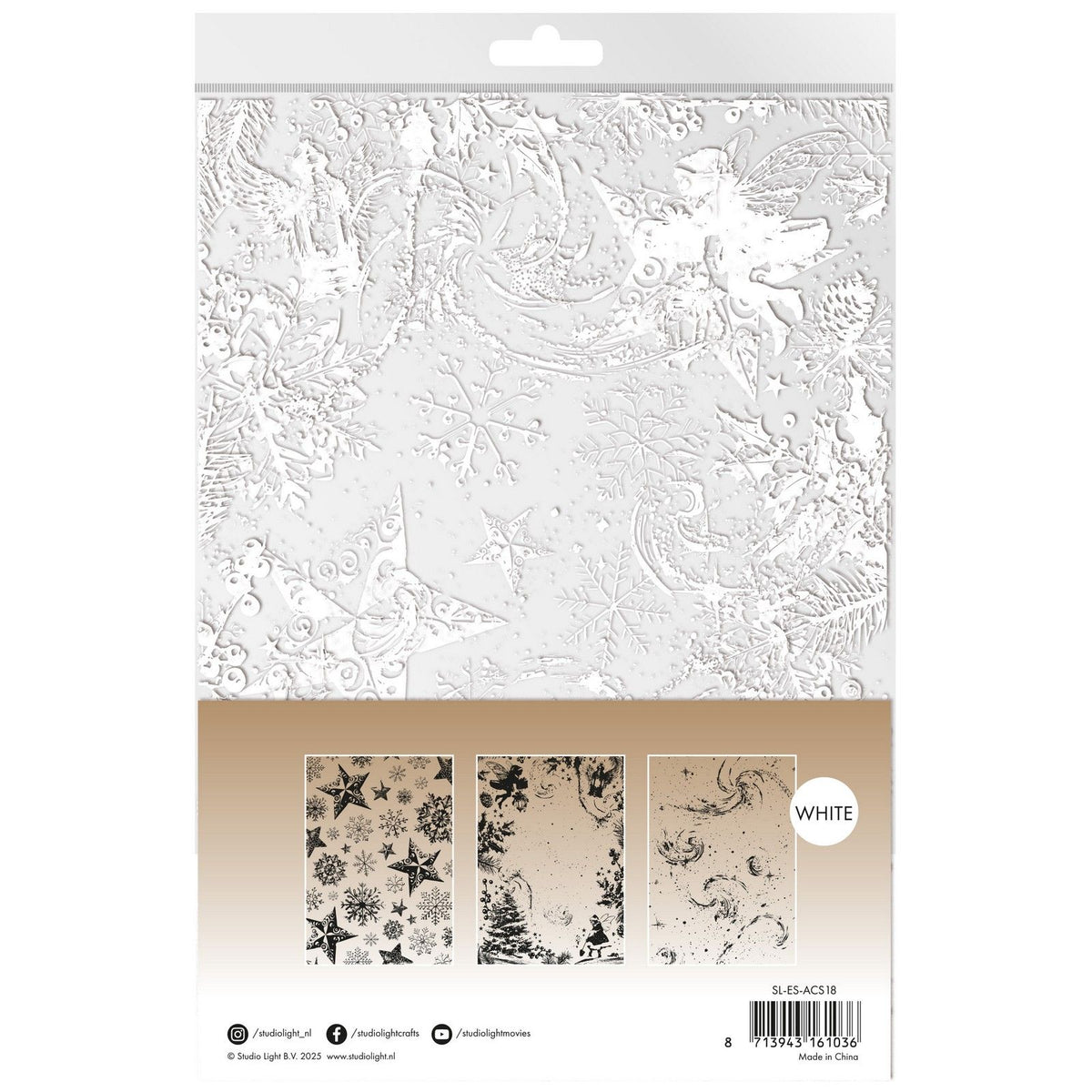 Studiolicht • Essentials Acetatplatten Schnee, Feen Sterne