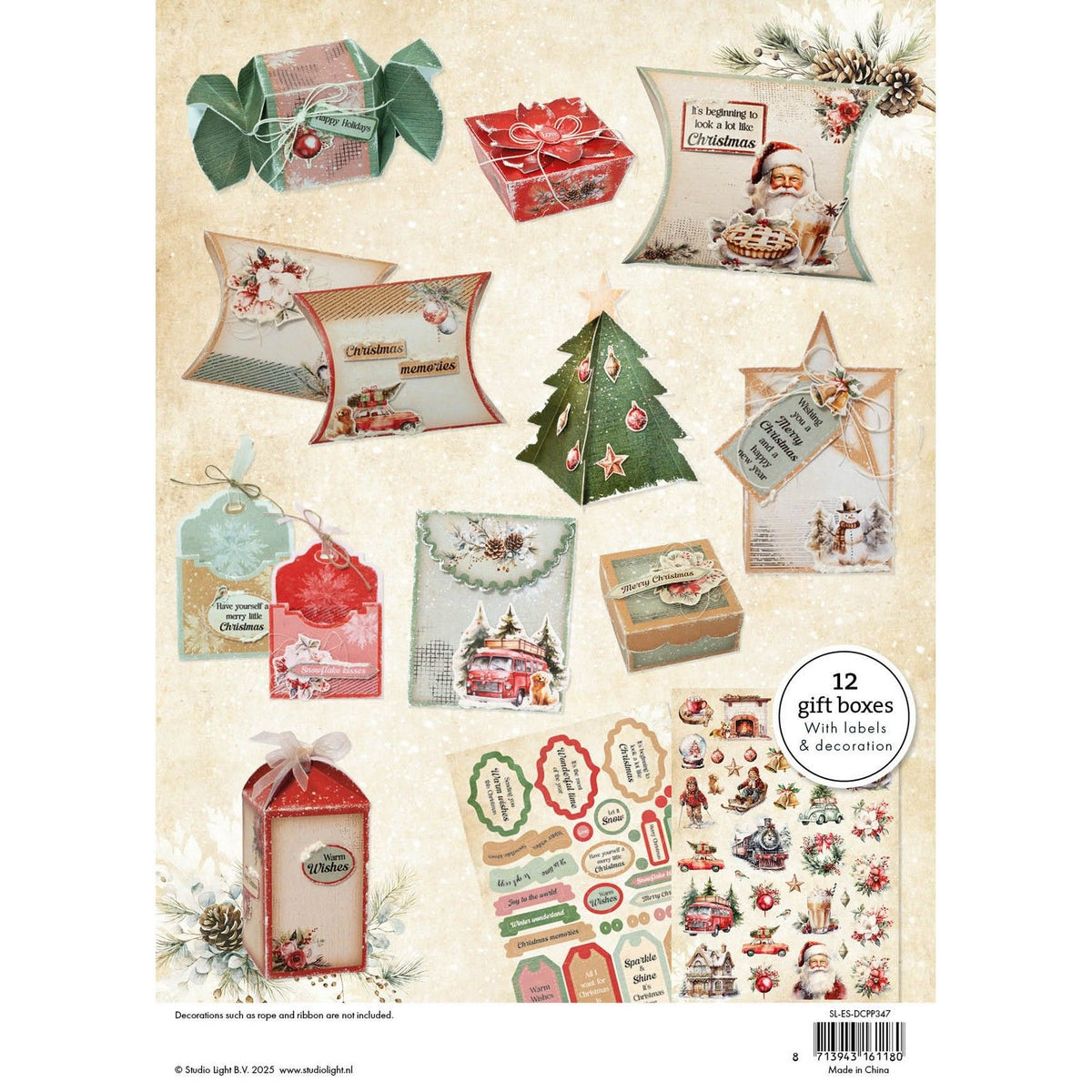 Studioleuchte • Essentials DIY-Geschenkboxen Weihnachtsgeschenke