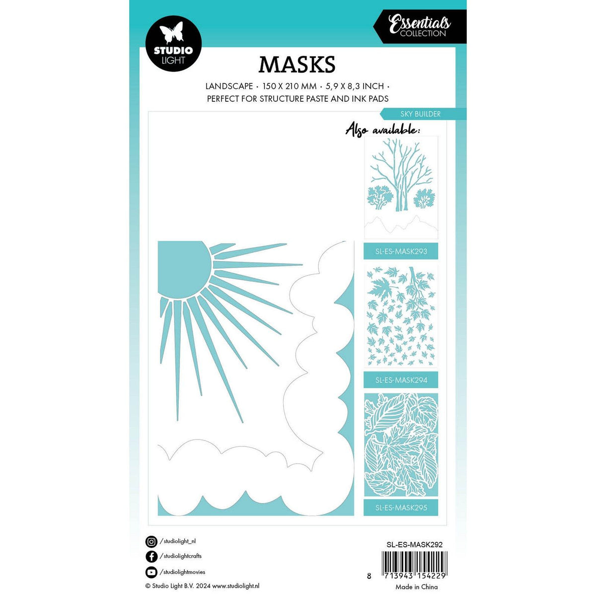 Studiolicht • Essentials Mask Schablone Sky Builder