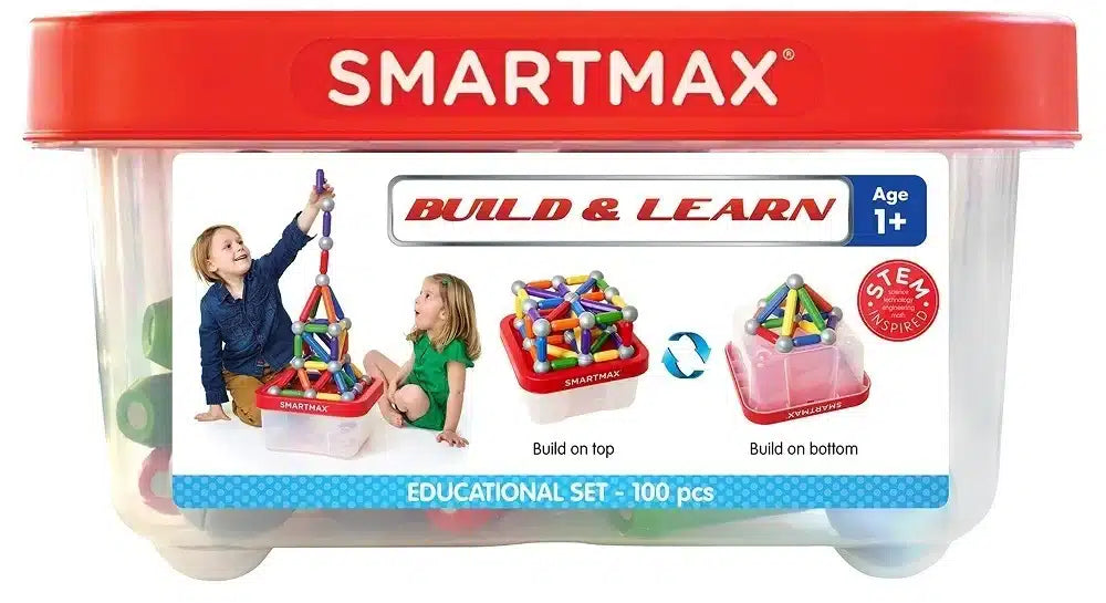 Maximale Build und Lernen Box mit 100 Teilen