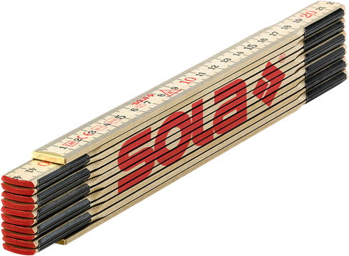 Sola Klappmaßstab H2,4 12 Holz 2,4m - 53010801