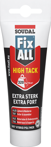 Soudal Fix All High Tack | Klebeset | 125ml | weiß - 153975