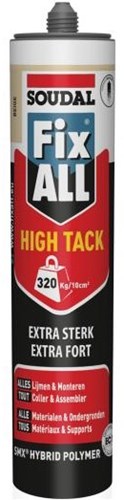 Soudal Fix – alles mit hoher Klebrigkeit | Klebedichtstoff | beige | 290 ml - 100271