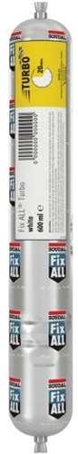 Soudal Fix – alles Turbo | Klebedichtstoff | weiß | 600 ml – 146187