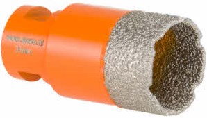 Spero 32 mm x 40 mm Fliesenbohrer Xtreme mit Reinigungsfunktion – nass trocken – M14 – 32-M14-TDN