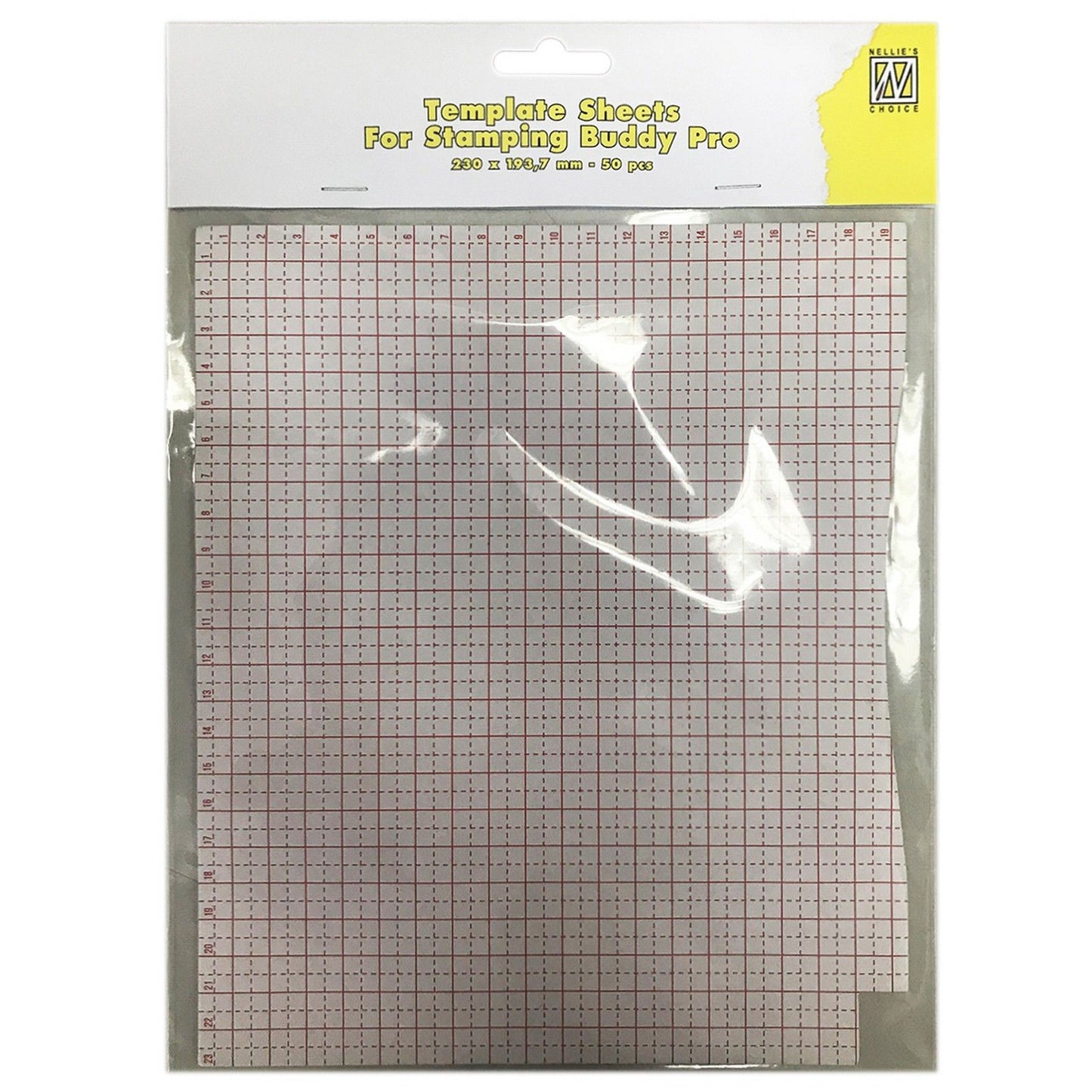 Nellies Wahl • Vorlagenblätter, 230 x 193,7 mm, 50 Stück pro Packung