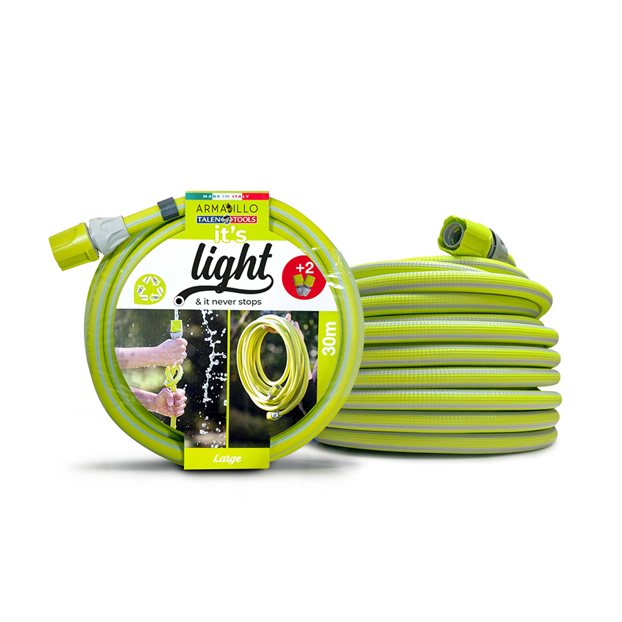 Sprachen Werkzeuge Armadillo It's Light Gartenschlauch 30m Limette 3-teilig