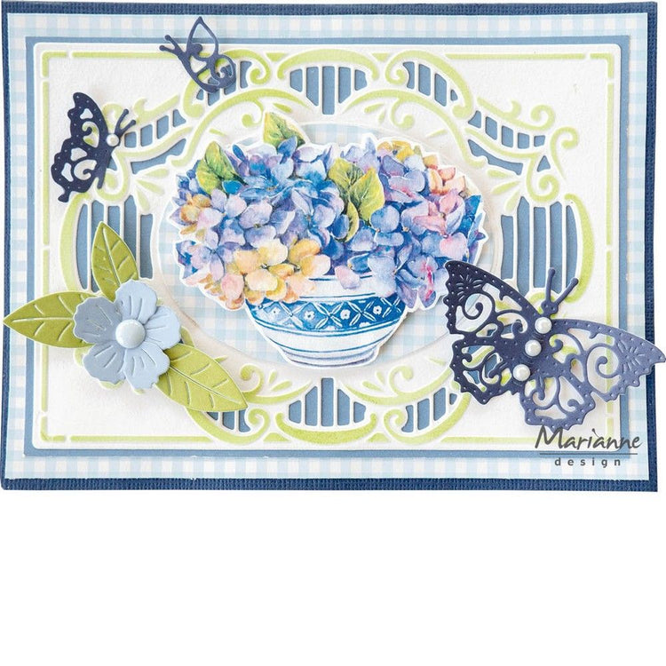 Marianne Design • stanzt Matties blaue Blumen