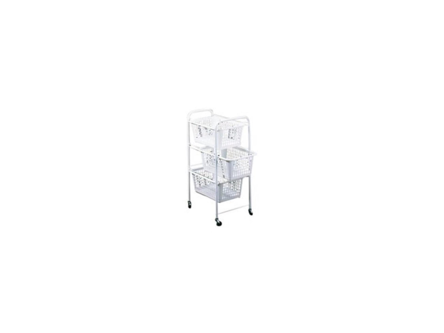 Metaltex Metaltex Referenz mit Wänden + 3 Banden 30x38x68 cm Weiß