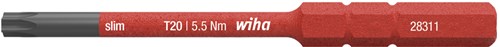 Wiha Wendemesser | Torx T 20 x 75 mm | vde isoliert | 1 Stück - 35509 35509