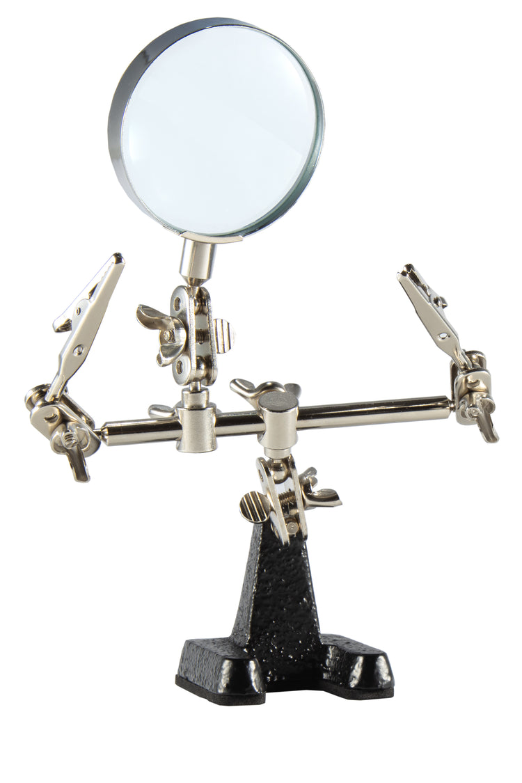 Weller Dritthandhalter, Lupe, 2 Klemmen – wlacchhb-02 wlacchhb-02