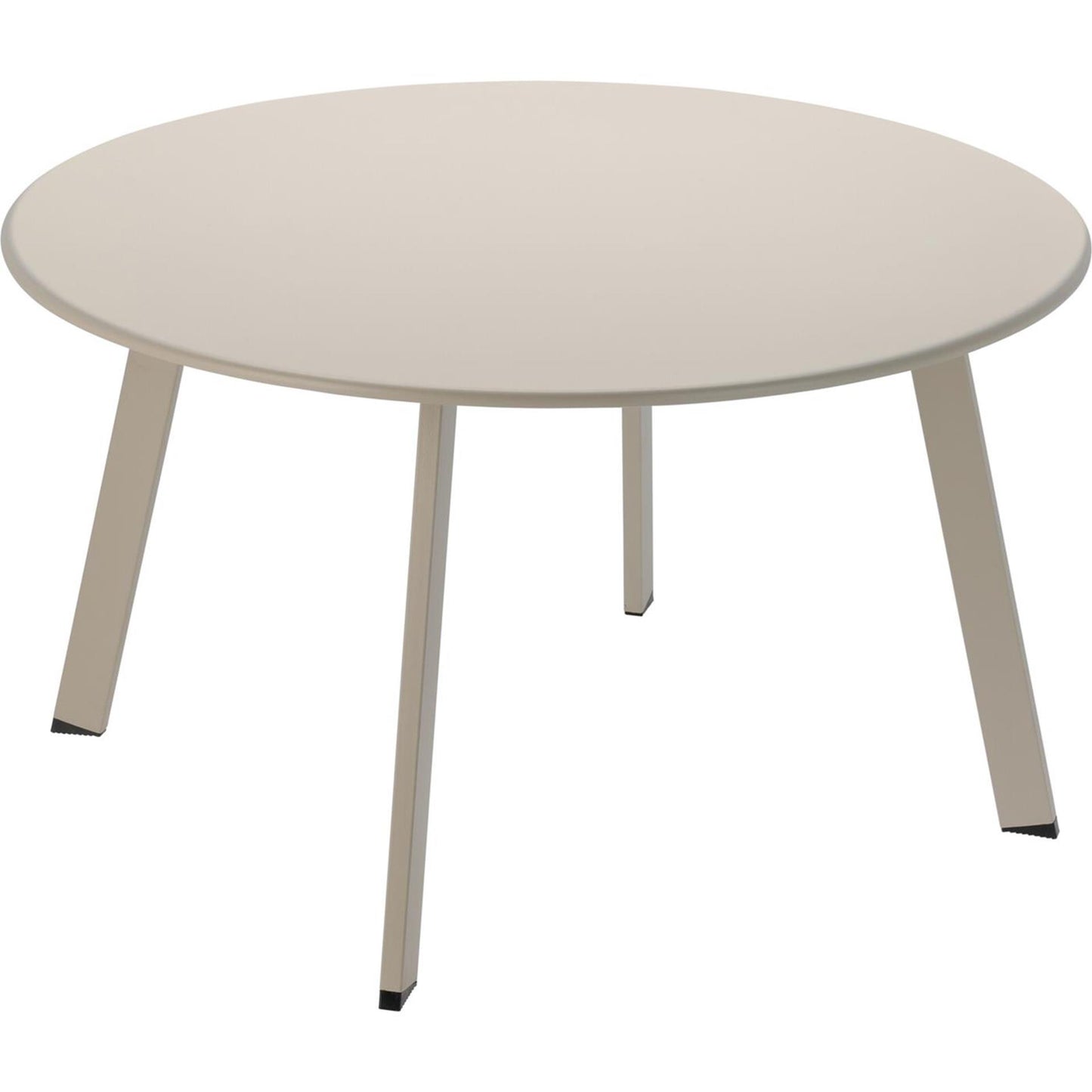 Beistelltisch ø70xh40cm mattbeige