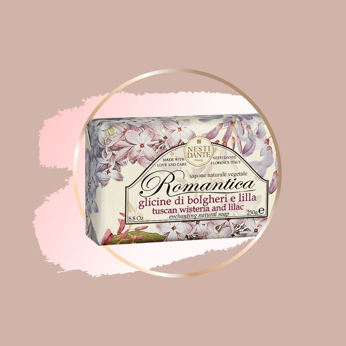 Nesti Dante Nesti Dante Romantica Tuscan Wisteria Liliac Seife 250gr.